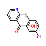 InChI=1/C12H8ClNO2S/c13-8-3-5-9(6-4-8)17-11-10(12(15)16)2-1-7-14-11/h1-7H,(H,15,16)