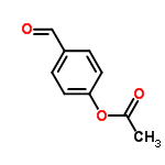 InChI=1/C9H8O3/c1-7(11)12-9-4-2-8(6-10)3-5-9/h2-6H,1H3