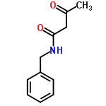 InChI=1/C11H13NO2/c1-9(13)7-11(14)12-8-10-5-3-2-4-6-10/h2-6H,7-8H2,1H3,(H,12,14)