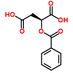 InChI=1/C11H10O6/c12-9(13)6-8(10(14)15)17-11(16)7-4-2-1-3-5-7/h1-5,8H,6H2,(H,12,13)(H,14,15)/t8-/m0/s1