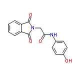 InChI=1/C16H12N2O4/c19-11-7-5-10(6-8-11)17-14(20)9-18-15(21)12-3-1-2-4-13(12)16(18)22/h1-8,19H,9H2,(H,17,20)