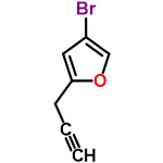 InChI=1/C7H5BrO/c1-2-3-7-4-6(8)5-9-7/h1,4-5H,3H2