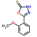 InChI=1/C9H8N2O2S/c1-12-7-5-3-2-4-6(7)8-10-11-9(14)13-8/h2-5H,1H3,(H,11,14)