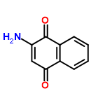 InChI=1/C10H7NO2/c11-8-5-9(12)6-3-1-2-4-7(6)10(8)13/h1-5H,11H2