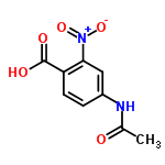 InChI=1/C9H8N2O5/c1-5(12)10-6-2-3-7(9(13)14)8(4-6)11(15)16/h2-4H,1H3,(H,10,12)(H,13,14)