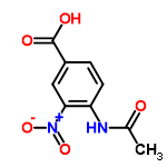 InChI=1/C9H8N2O5/c1-5(12)10-7-3-2-6(9(13)14)4-8(7)11(15)16/h2-4H,1H3,(H,10,12)(H,13,14)