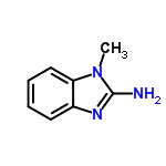 InChI=1/C8H9N3/c1-11-7-5-3-2-4-6(7)10-8(11)9/h2-5H,1H3,(H2,9,10)