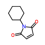 InChI=1/C10H13NO2/c12-9-6-7-10(13)11(9)8-4-2-1-3-5-8/h6-8H,1-5H2