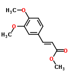 InChI=1/C12H14O4/c1-14-10-6-4-9(8-11(10)15-2)5-7-12(13)16-3/h4-8H,1-3H3/b7-5+