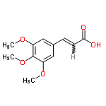 InChI=1/C12H14O5/c1-15-9-6-8(4-5-11(13)14)7-10(16-2)12(9)17-3/h4-7H,1-3H3,(H,13,14)