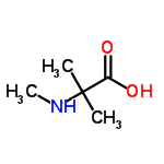 InChI=1/C5H11NO2/c1-5(2,6-3)4(7)8/h6H,1-3H3,(H,7,8)