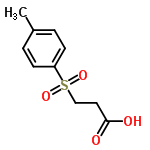 InChI=1/C10H12O4S/c1-8-2-4-9(5-3-8)15(13,14)7-6-10(11)12/h2-5H,6-7H2,1H3,(H,11,12)