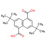 InChI=1/C20H24O4/c1-19(2,3)11-7-13-14(15(9-11)17(21)22)8-12(20(4,5)6)10-16(13)18(23)24/h7-10H,1-6H3,(H,21,22)(H,23,24)