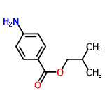 InChI=1/C11H15NO2/c1-8(2)7-14-11(13)9-3-5-10(12)6-4-9/h3-6,8H,7,12H2,1-2H3