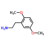 InChI=1/C10H15NO2/c1-12-9-3-4-10(13-2)8(7-9)5-6-11/h3-4,7H,5-6,11H2,1-2H3