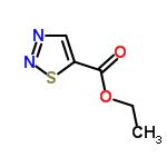 InChI=1/C5H6N2O2S/c1-2-9-5(8)4-3-6-7-10-4/h3H,2H2,1H3