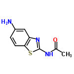 InChI=1/C9H9N3OS/c1-5(13)11-9-12-7-4-6(10)2-3-8(7)14-9/h2-4H,10H2,1H3,(H,11,12,13)