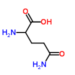 InChI=1/C5H10N2O3/c6-3(5(9)10)1-2-4(7)8/h3H,1-2,6H2,(H2,7,8)(H,9,10)