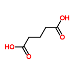 InChI=1/C5H8O4/c6-4(7)2-1-3-5(8)9/h1-3H2,(H,6,7)(H,8,9)