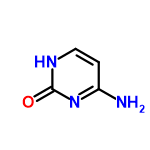 InChI=1/C4H5N3O/c5-3-1-2-6-4(8)7-3/h1-2H,(H3,5,6,7,8)/i4+1