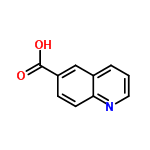 InChI=1/C10H7NO2/c12-10(13)8-3-4-9-7(6-8)2-1-5-11-9/h1-6H,(H,12,13)