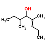 InChI=1/C10H20O/c1-5-7-9(4)10(11)8(3)6-2/h7-8,10-11H,5-6H2,1-4H3