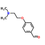 InChI=1/C11H15NO2/c1-12(2)7-8-14-11-5-3-10(9-13)4-6-11/h3-6,9H,7-8H2,1-2H3