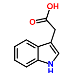 InChI=1/C10H9NO2/c12-10(13)5-7-6-11-9-4-2-1-3-8(7)9/h1-4,6,11H,5H2,(H,12,13)