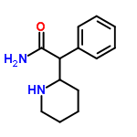 InChI=1/C13H18N2O/c14-13(16)12(10-6-2-1-3-7-10)11-8-4-5-9-15-11/h1-3,6-7,11-12,15H,4-5,8-9H2,(H2,14,16)