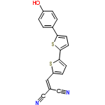 InChI=1/C18H10N2OS2/c19-10-12(11-20)9-15-5-6-17(22-15)18-8-7-16(23-18)13-1-3-14(21)4-2-13/h1-9,21H