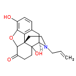 InChI=1/C19H21NO4/c1-2-8-20-9-7-18-15-11-3-4-12(21)16(15)24-17(18)13(22)5-6-19(18,23)14(20)10-11/h2-4,14,17,21,23H,1,5-10H2/t14-,17?,18+,19?/m1/s1