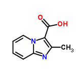 InChI=1/C9H8N2O2/c1-6-8(9(12)13)11-5-3-2-4-7(11)10-6/h2-5H,1H3,(H,12,13)