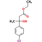 InChI=1/C12H15ClO3/c1-3-16-11(14)8-12(2,15)9-4-6-10(13)7-5-9/h4-7,15H,3,8H2,1-2H3