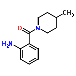 InChI=1/C13H18N2O/c1-10-6-8-15(9-7-10)13(16)11-4-2-3-5-12(11)14/h2-5,10H,6-9,14H2,1H3