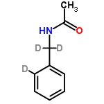 InChI=1/C9H11NO/c1-8(11)10-7-9-5-3-2-4-6-9/h2-6H,7H2,1H3,(H,10,11)/i5D,7D2