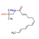 InChI=1/C16H25NO2/c1-4-5-6-7-8-9-10-11-12-13-15(18)17-14-16(2,3)19/h4-9,12-13,19H,10-11,14H2,1-3H3,(H,17,18)/b5-4+,7-6+,9-8-,13-12+