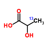 InChI=1/C3H6O3/c1-2(4)3(5)6/h2,4H,1H3,(H,5,6)/i1+1