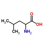 InChI=1/C6H13NO2/c1-4(2)3-5(7)6(8)9/h4-5H,3,7H2,1-2H3,(H,8,9)