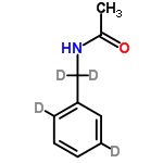 InChI=1/C9H11NO/c1-8(11)10-7-9-5-3-2-4-6-9/h2-6H,7H2,1H3,(H,10,11)/i3D,6D,7D2