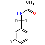 InChI=1/C9H11NO/c1-8(11)10-7-9-5-3-2-4-6-9/h2-6H,7H2,1H3,(H,10,11)/i3D,7D2