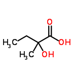 InChI=1/C5H10O3/c1-3-5(2,8)4(6)7/h8H,3H2,1-2H3,(H,6,7)