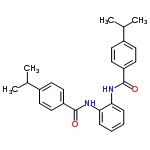 InChI=1/C26H28N2O2/c1-17(2)19-9-13-21(14-10-19)25(29)27-23-7-5-6-8-24(23)28-26(30)22-15-11-20(12-16-22)18(3)4/h5-18H,1-4H3,(H,27,29)(H,28,30)