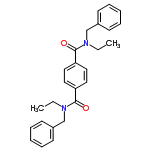 InChI=1/C26H28N2O2/c1-3-27(19-21-11-7-5-8-12-21)25(29)23-15-17-24(18-16-23)26(30)28(4-2)20-22-13-9-6-10-14-22/h5-18H,3-4,19-20H2,1-2H3