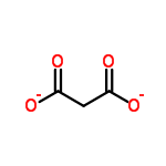 InChI=1/C3H4O4/c4-2(5)1-3(6)7/h1H2,(H,4,5)(H,6,7)/p-2