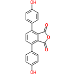 InChI=1/C20H12O5/c21-13-5-1-11(2-6-13)15-9-10-16(12-3-7-14(22)8-4-12)18-17(15)19(23)25-20(18)24/h1-10,21-22H