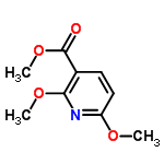 InChI=1/C9H11NO4/c1-12-7-5-4-6(9(11)14-3)8(10-7)13-2/h4-5H,1-3H3