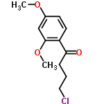 InChI=1/C12H15ClO3/c1-15-9-5-6-10(12(8-9)16-2)11(14)4-3-7-13/h5-6,8H,3-4,7H2,1-2H3