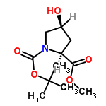 InChI=1/C11H19NO5/c1-11(2,3)17-10(15)12-6-7(13)5-8(12)9(14)16-4/h7-8,13H,5-6H2,1-4H3/t7-,8-/m0/s1