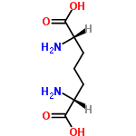 InChI=1/C7H14N2O4/c8-4(6(10)11)2-1-3-5(9)7(12)13/h4-5H,1-3,8-9H2,(H,10,11)(H,12,13)/t4-,5+