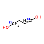 InChI=1/C4H10O2/c5-3-1-2-4-6/h5-6H,1-4H2/i3+1,4+1